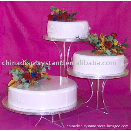 acrylic cake stand